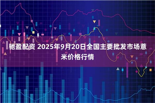 驰盈配资 2025年9月20日全国主要批发市场薏米价格行情