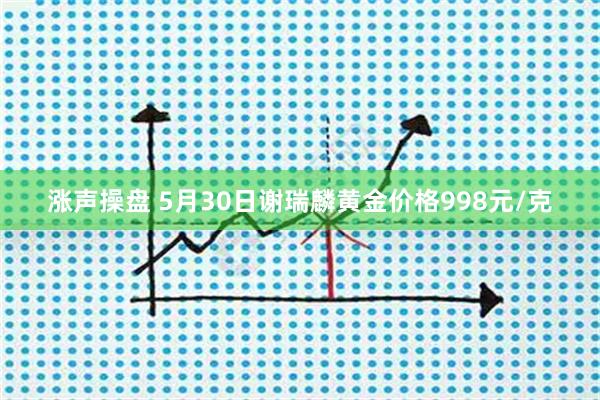 涨声操盘 5月30日谢瑞麟黄金价格998元/克
